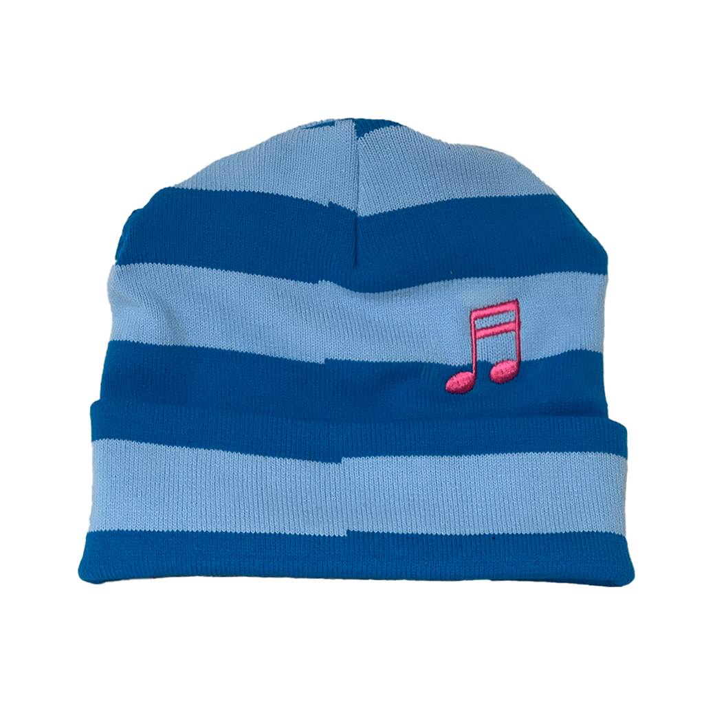 Midnight Sun Music Note Beanie