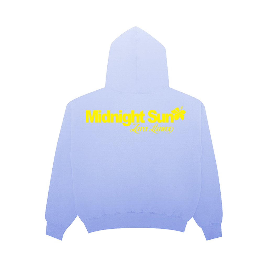 Midnight Sun Gradient Flower Hoodie