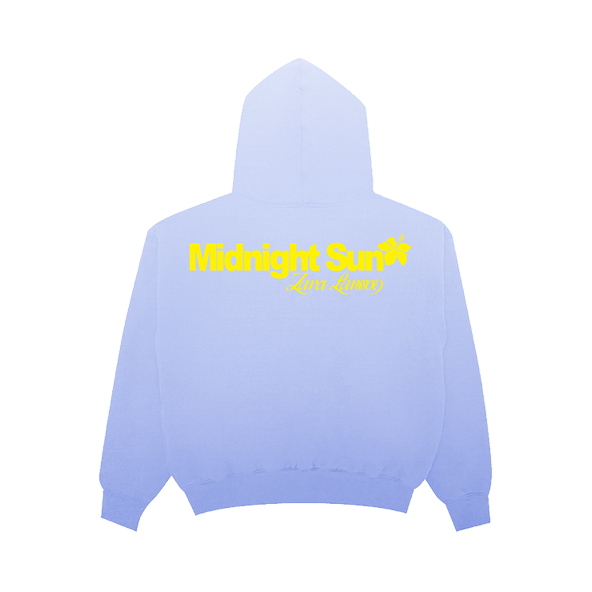 Midnight Sun Gradient Flower Hoodie